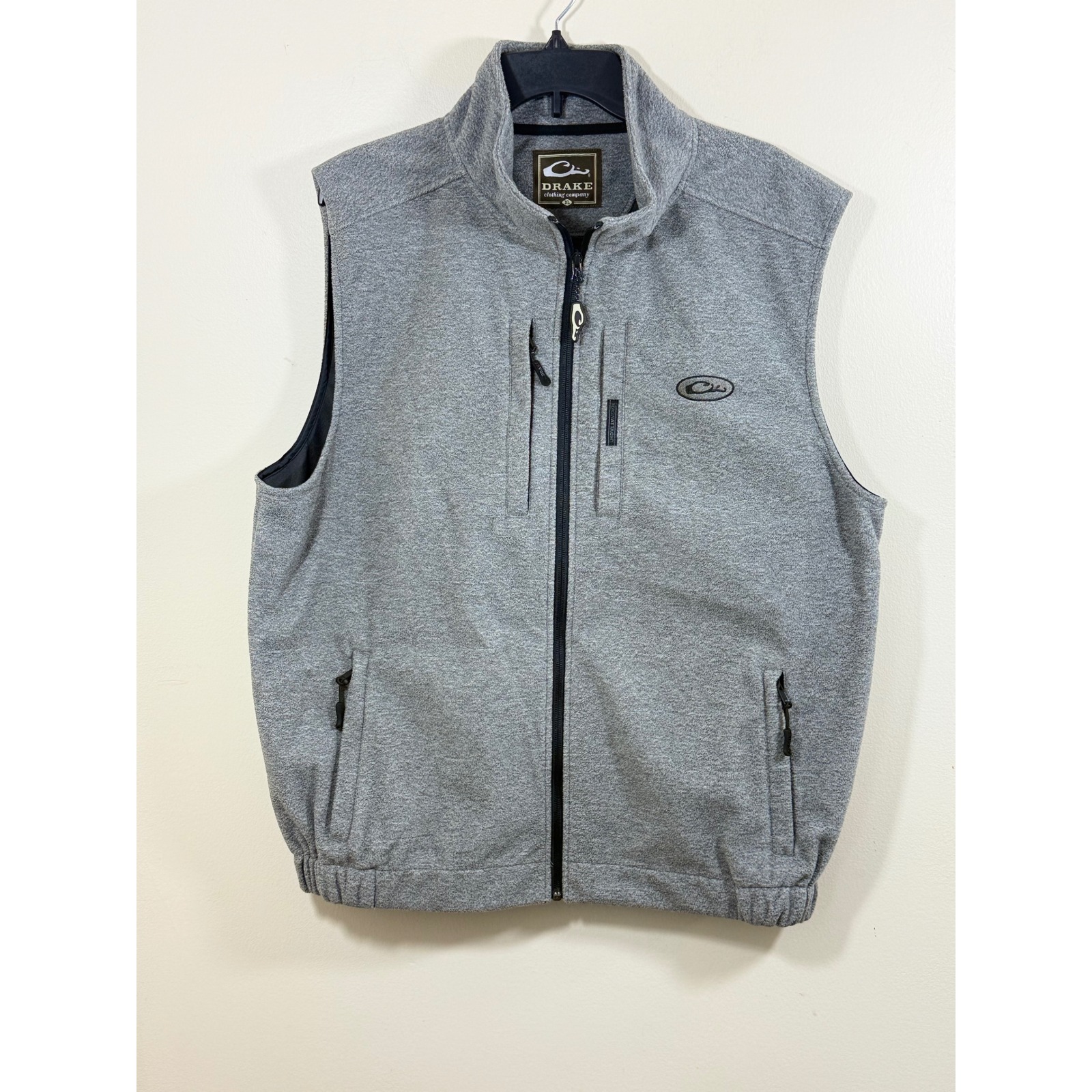 Drake Clothing Men's Xl Gray Magvent Performance Vest Hunting Fishing Outdoor